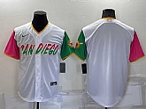 Padres Blank White Nike 2022 City Connect Cool Base Jersey,baseball caps,new era cap wholesale,wholesale hats